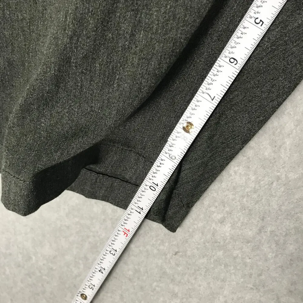 Volcom Shorts Mens Size‎ 31 Charcol Gray Heather Chino Vmonty Pockets Stretch